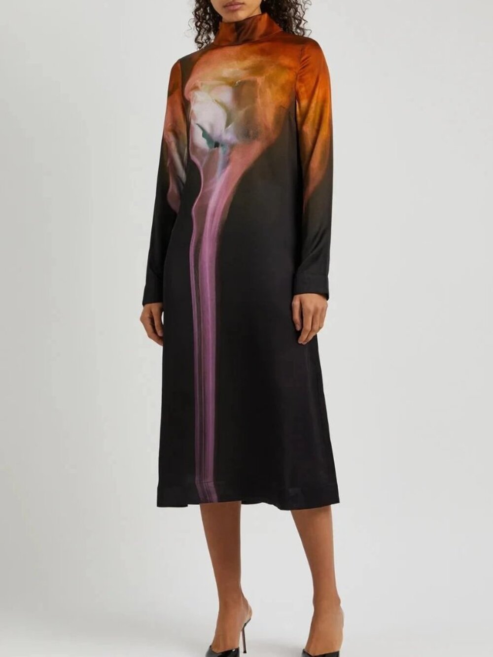NWT Stine Goya Millie Dress - Rose On Fire XS $494